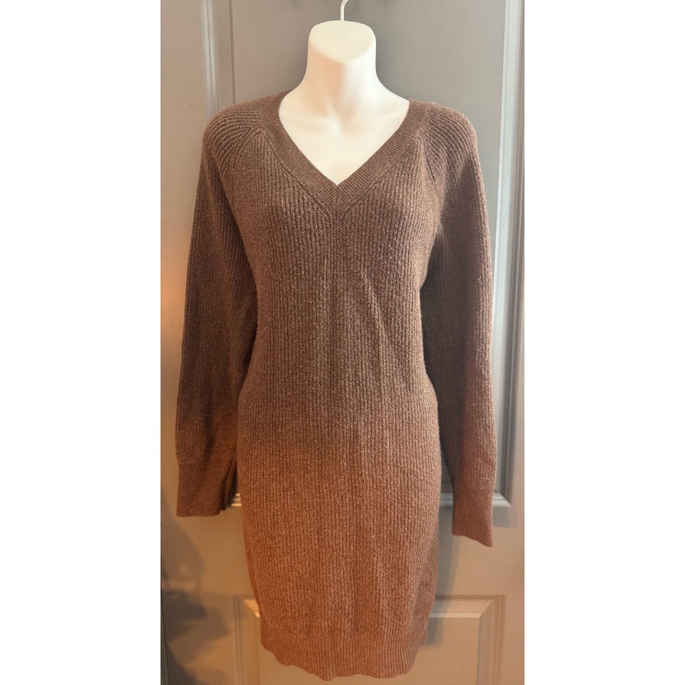 Old Navy Chocolate Knit Dress
